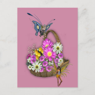 Vår blommor vykort