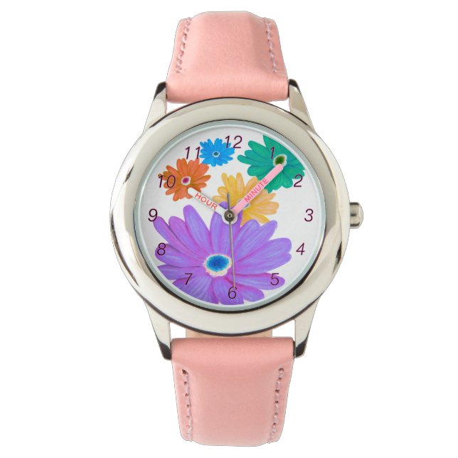 Vår blommor Watch Armbandsur (Framsida)