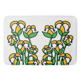 Vår blommor Whimsical 41 Badrumsmatta