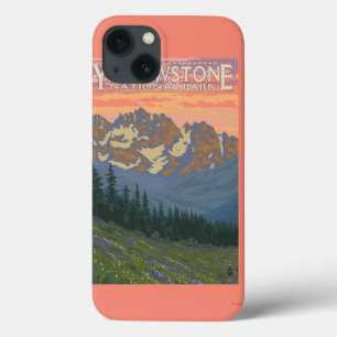Vår blommor - Yellowstone nationalpark