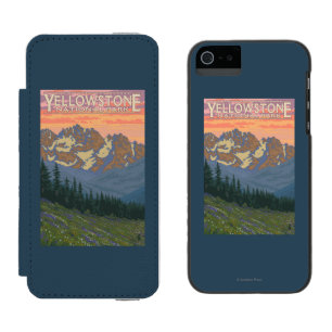 Vår blommor - Yellowstone nationalpark