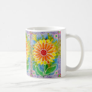 Vår blommormugg kaffemugg