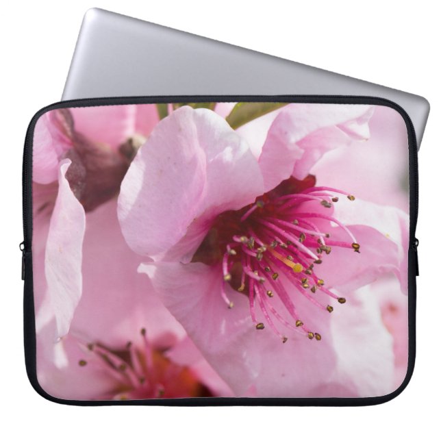 Vår blomning laptop sleeve (Framsidan)