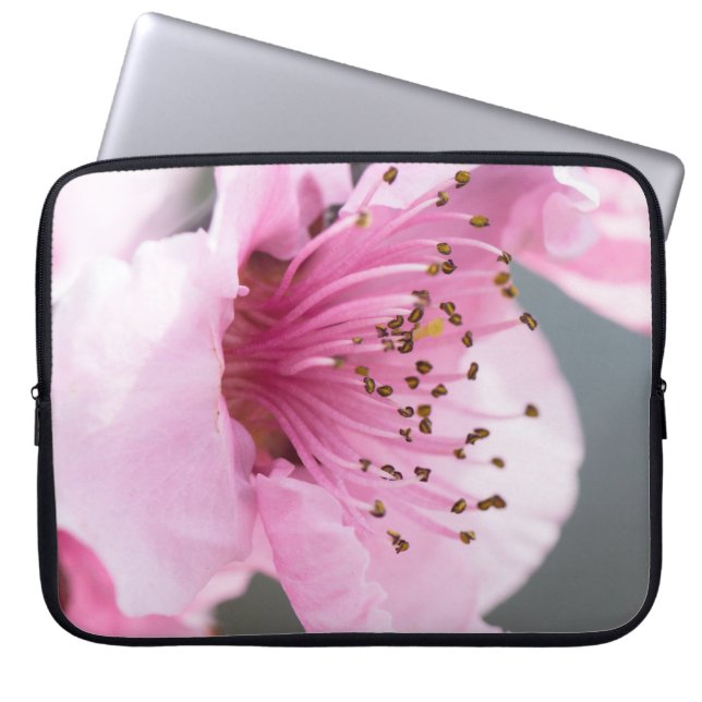 Vår blomning laptop sleeve (Framsidan)