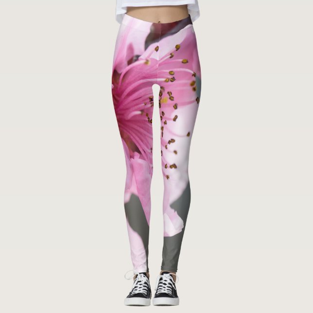 Vår blomning leggings (Framsida)