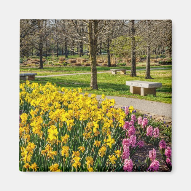 Vår Blomsterträdgård Magnet (Framsidan)