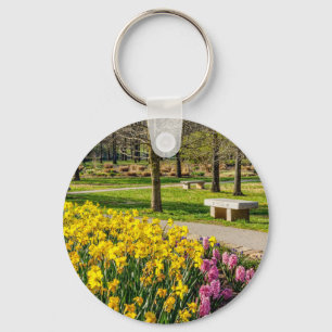 Vår Blomsterträdgård Nyckelring