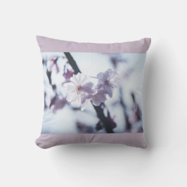 Vår blomstrar träd kudde