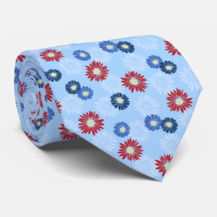 Vår Blooms Daisy Blommigt Himlar Blue Two Sided Slips