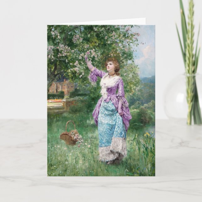 Vår Blooms | Henry John Yeend Kung Kort (Framsida)