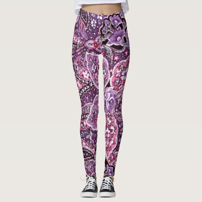Vår Blooms leggings (Framsida)