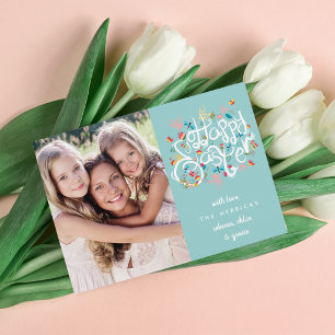 Vår Blooms Påsk-fotokort Julkort