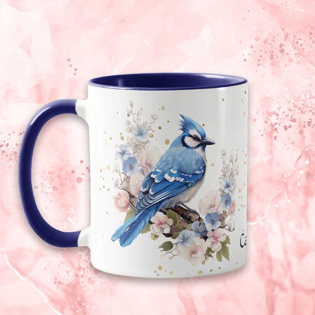 Vår Blue Jay Nature Mugg (Skapare uppladdad)