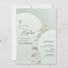 Vår boho arch greenery eucalyptus  blommigt inbjudningar