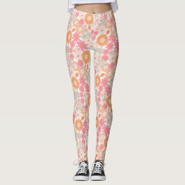 Vår Boho Flowers 1 Leggings