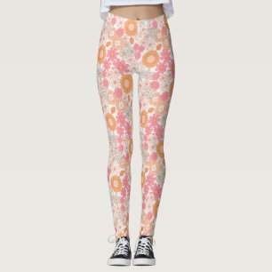 Vår Boho Flowers 1 Leggings