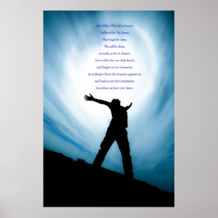 vår bön i far om det klassiska läkande kärlek poster