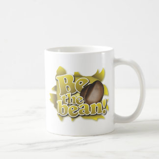 Var bönan (på Burlap) Kaffemugg