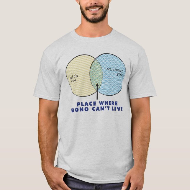 Var Bono inte kan bo T-shirt (Framsida)
