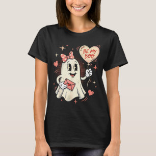 Var boo spöke hjärta ballong alla hjärtans dag kär t shirt