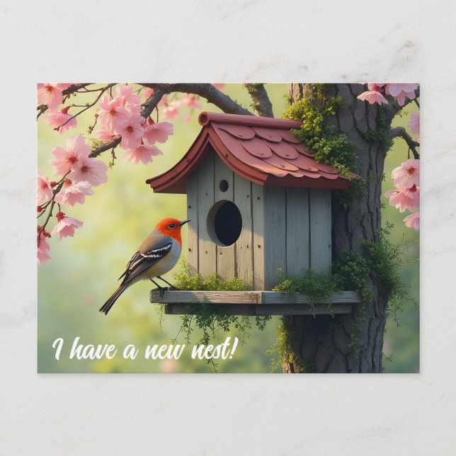 Vår bostadsbyte i Adress Vykort (Framsida)