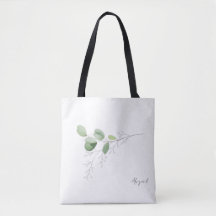 Vår Botaniska Anpassningsbarna Bridesmaid Tote