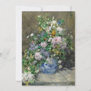 Vår Bouquet av Pierre-Auguste Renoir Tack Kort