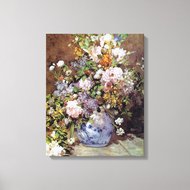 Vår Bouquet av Renoir Canvastryck (Framsida)