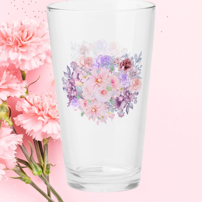 Vår Bouquet Glass Kopp (Skapare uppladdad)