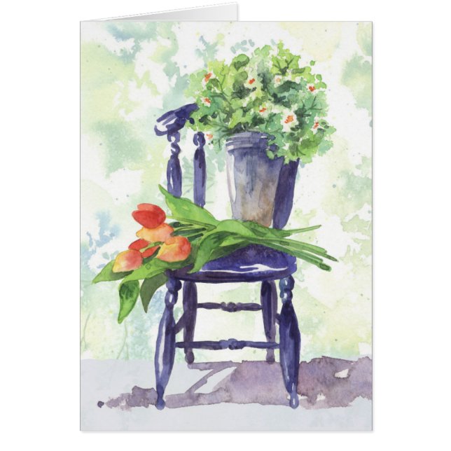 Vår Bouquet Hälsningskort (Framsidan)