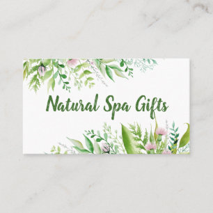 Vår Bouquet Handmade Bath Soak Body Butter Soap Visitkort