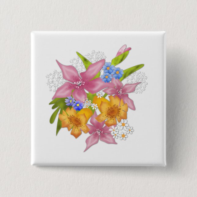 Vår bouquet knapp (Framsida)