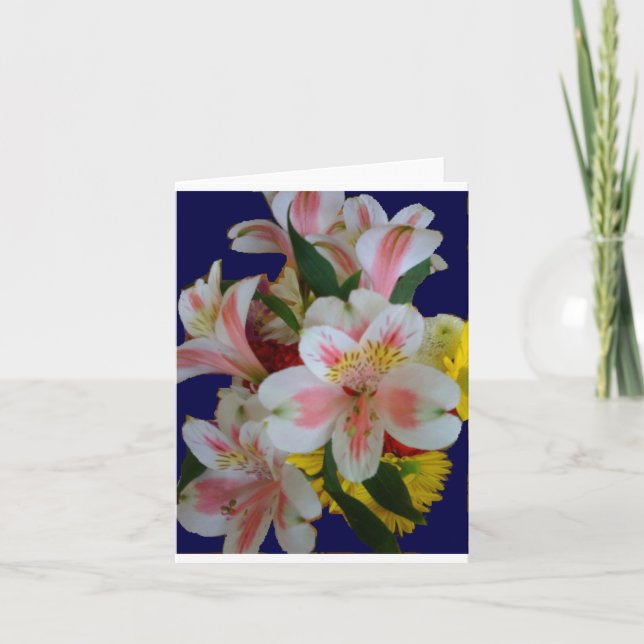 Vår Bouquet Notecards Kort (Framsida)