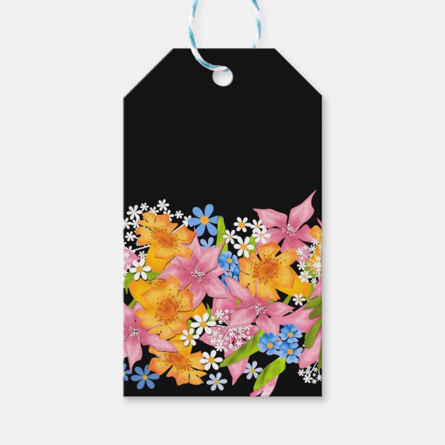 Vår bouquet presentetikett (Framsidan)