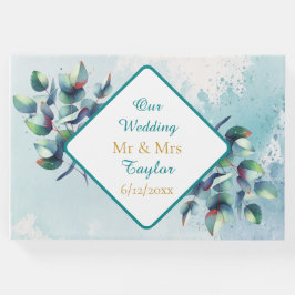 Vår Bröllop | Eucalyptus Botanical Greenery Gästböcker