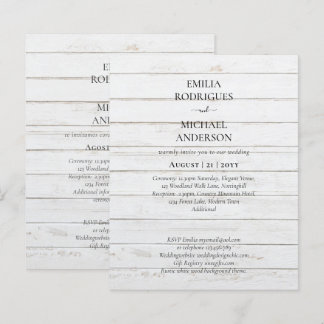 Vår Bröllops Modern Typografi MÅNGA FÄRGER INBJUDA