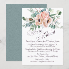 Vår bröllopsannons: Vallmoskens strålglans - Vi är Inbjudningar