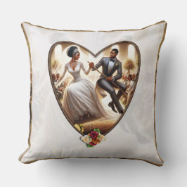 Vår Bröllopsdag Bliss Elegant Kudde