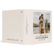 Vår bröllopsfotoalbum-monogram