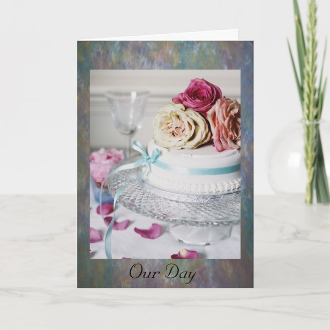 Vår Bröllopskort Kort (Framsida)