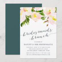 Vår  | Brunch-inbjudan till Bridesmaids