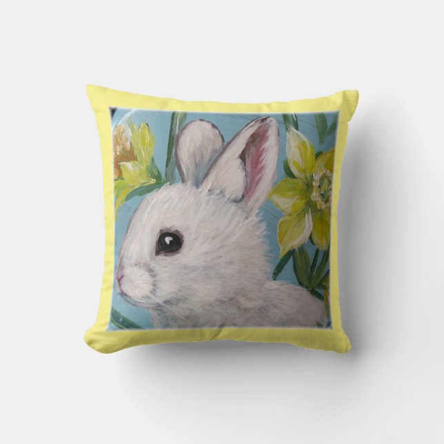 VÅR BUNNY DEKORATIV KUDDE (Framsida)