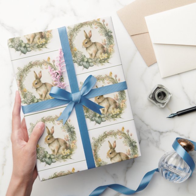 Vår Bunny i utandning Presentpapper (Gifting)