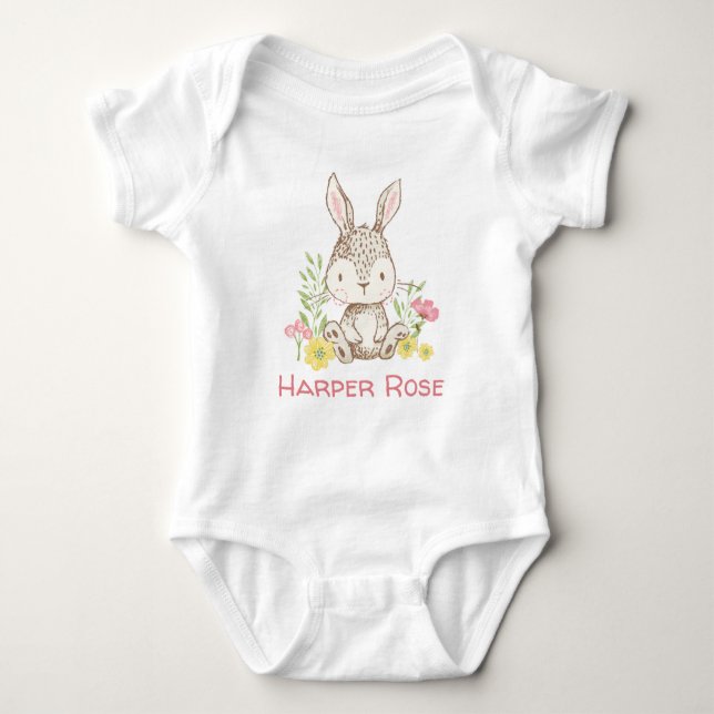 Vår Bunny - Personlig T Shirt (Framsida)