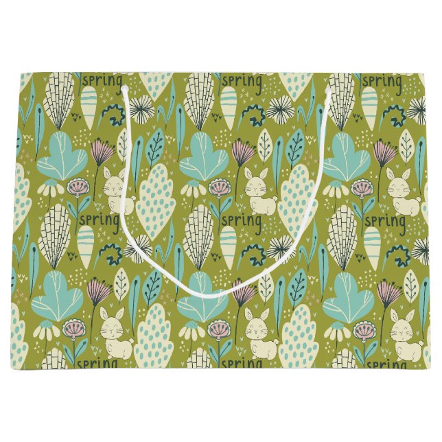 Vår Bunny Rabbit Nature (Framsidan)