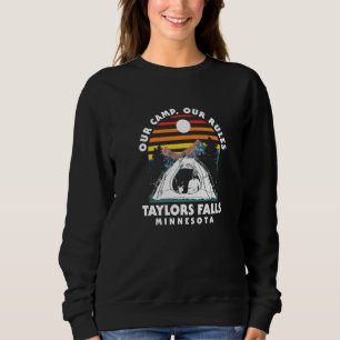 Vår Camping Våra Regler Taylors Falls Camping Minn T Shirt
