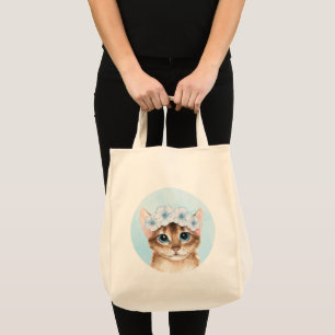 Vår cat tygkasse