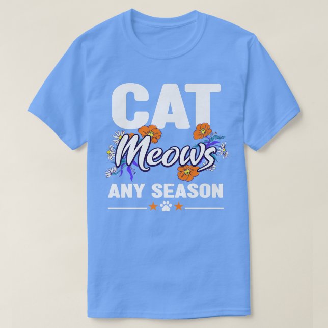 Vår Cats Animal Pet Strong  Funny Cat  T Shirt (Design framsida)