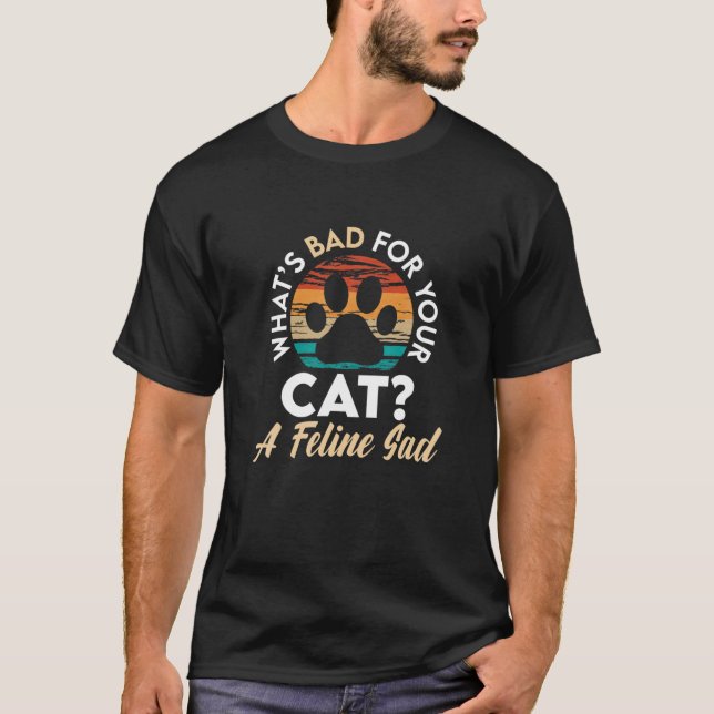 Vår Cats Kattdjur Strong Cat  T Shirt (Framsida)