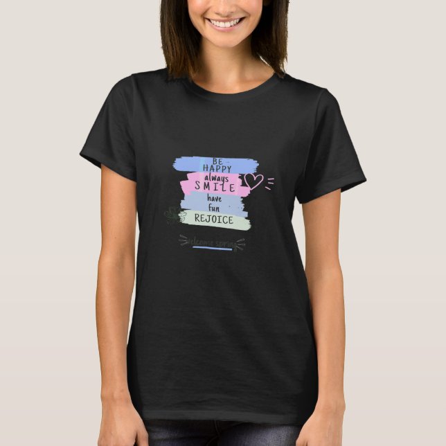Vår Cheerful T Shirt (Framsida)